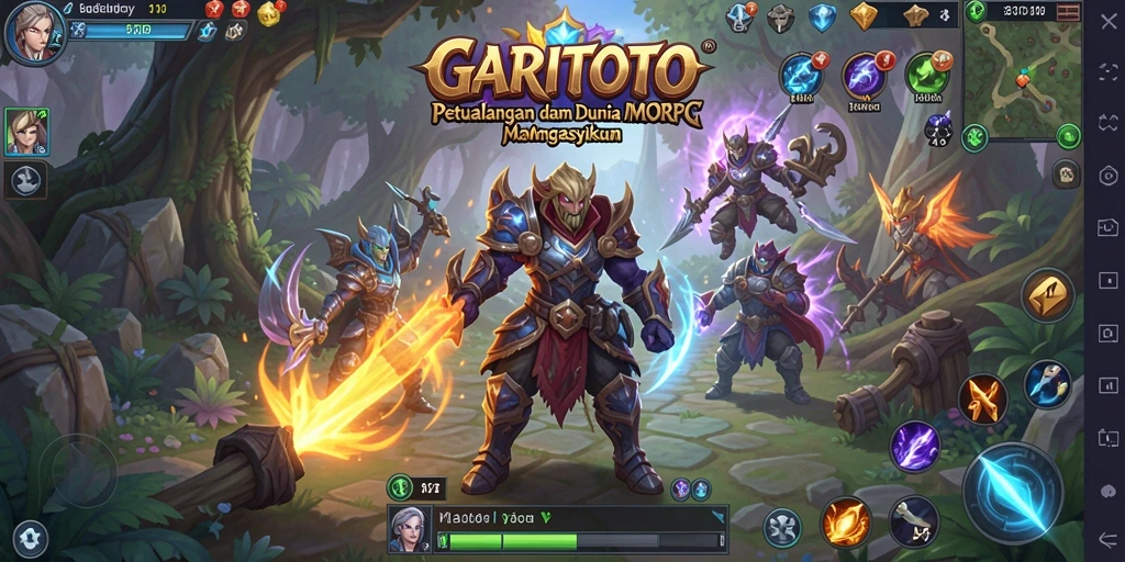 Tampilan gameplay GARITOTO yang menakjubkan dan interaktif.