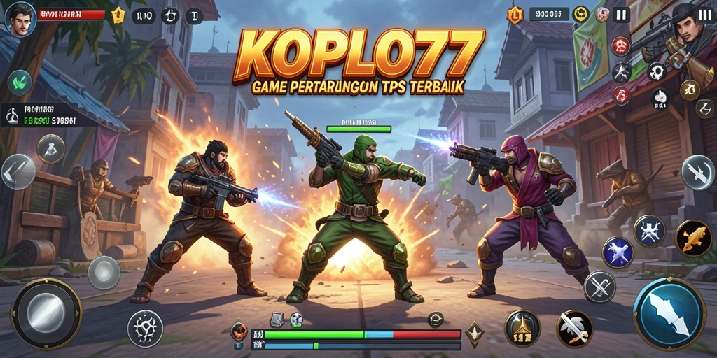 Tampilan gameplay mendebarkan dari KOPLO77.