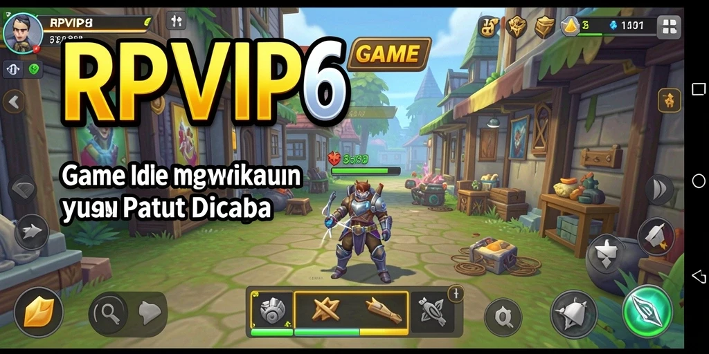 Tampilan gameplay RPVIP6 yang menarik dan interaktif.